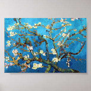 Van Gogh Blossoming Almond Tree Fine Art Poster