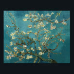 Van Gogh Blossoming Almond Tree Vintage Fine Art Poster<br><div class="desc">Van Gogh Blossoming Almond Tree Vintage Fine Art Poster.Almond Blossoms is a group of several paintings made in 1888 and 1890 by Vincent van Gogh.Flowering trees were special to Van Gogh. They represented awakening and hope. He enjoyed them aesthetically and found joy in painting flowering trees.</div>