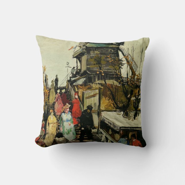 Van Gogh - Blute-Fin Mill Cushion (Front)