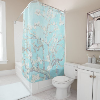 Van Gogh Branches With Almond Blossom Shower Curtain