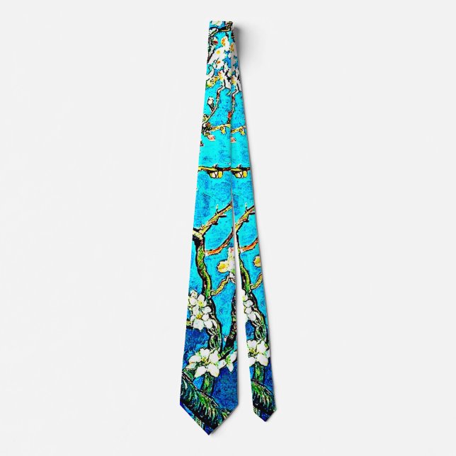 Van Gogh - Branches with Almonds Tie (Front)