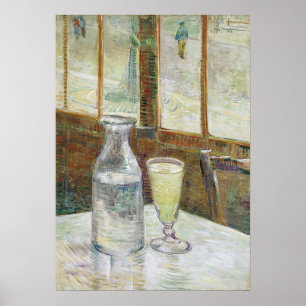 Van Gogh - Cafe Table With Absinthe Poster