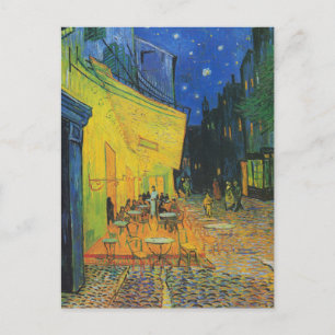 Van Gogh Cafe Terrace at Night 1888 Postcard