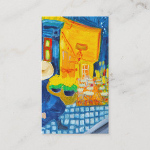 Van Gogh Cafe Terrace at Night Business Card
