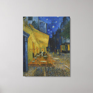 Van Gogh Cafe Terrace At Night Canvas Print