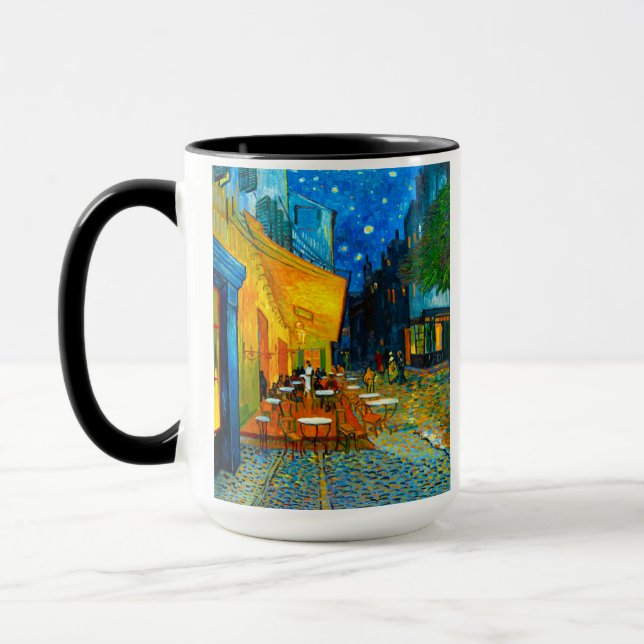 Van Gogh Café Terrace at Night Mug (Left)