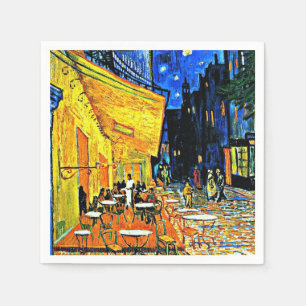 Van Gogh - Cafe Terrace at Night Napkin