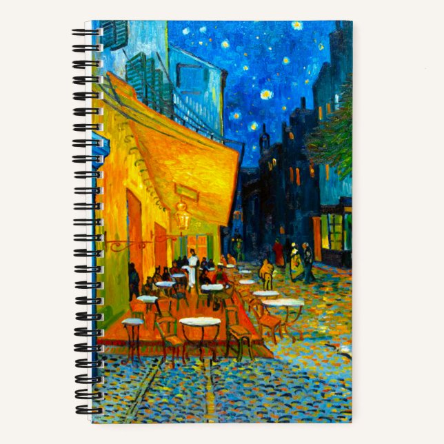 Van Gogh Café Terrace at Night Notebook (Front)