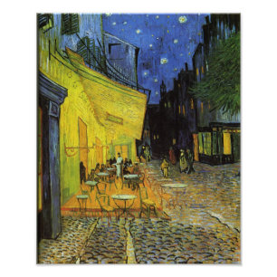 Van Gogh; Cafe Terrace at Night Photo Print