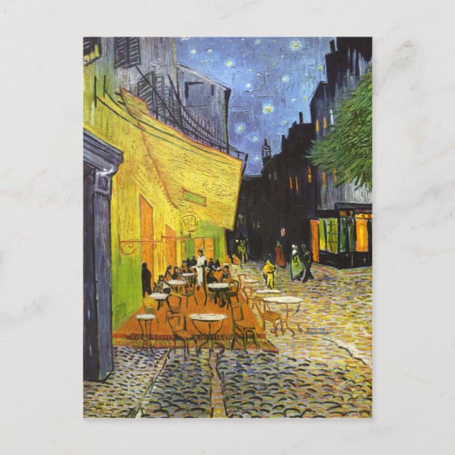 Van Gogh Cafe Terrace at Night Postcard (Front)