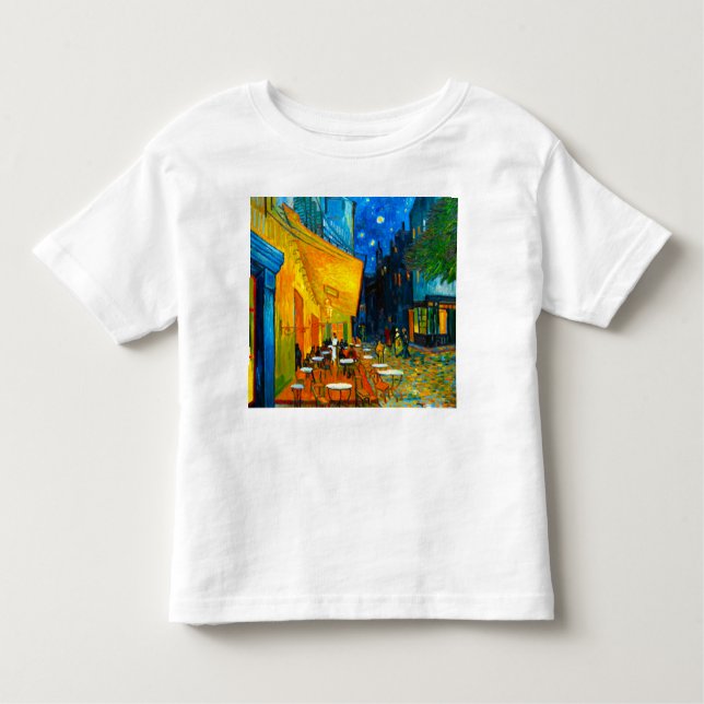 Van Gogh Café Terrace at Night Toddler T-Shirt (Front)