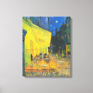 Van Gogh Cafe Terrace French Street Scene Canvas Print