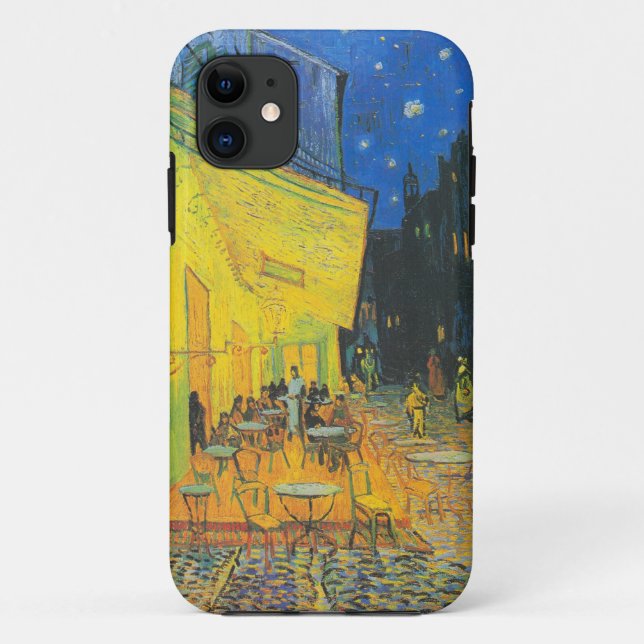 Van Gogh Cafe Terrace French Street Scene Case-Mate iPhone Case (Back)