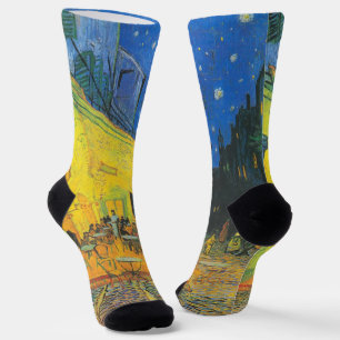 Van Gogh Cafe Terrace French Street Scene Socks