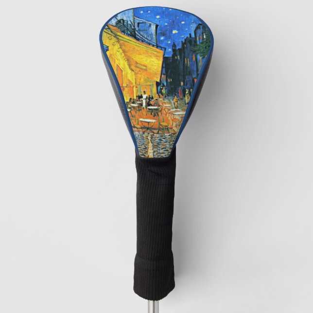 Van Gogh - Cafe Terrace, Golf Head Cover (Front)