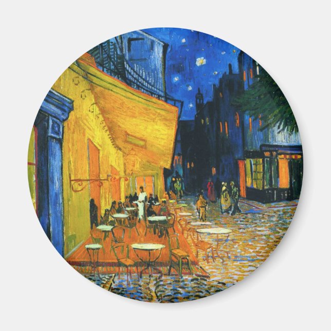 Van Gogh Café Terrace Magnet (Front)
