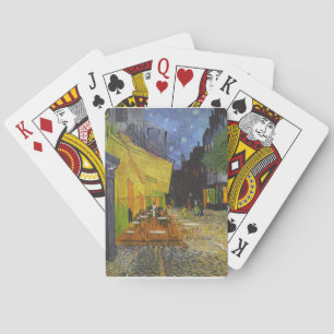 Van Gogh Cafe Terrace Post-Impressionist Playing Cards