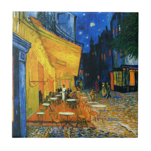 Van Gogh Café Terrace Tile