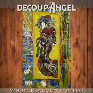 Van Gogh- Courtesan Decoupage Tissue Paper