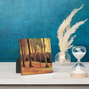 Van Gogh - Edge of a Wood, Plaque