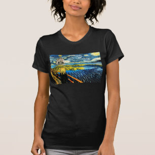Van Gogh Edvard Meets Vincent Starry Night T-Shirt