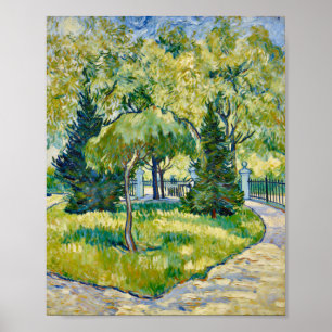 Van Gogh Entrance to the Park in Arles Poster