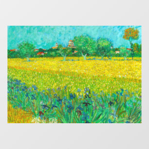 Van Gogh Field with Irises Near Arles