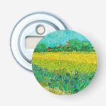 Van Gogh Field with Irises Near Arles Bottle Opener<br><div class="desc">Bottle Opener featuring Vincent van Gogh’s oil painting Field with Irises Near Arles (1888). Beautiful blue irises decorate the golden fields in Arles,  France. A marvellous gift for lovers of Post-Impressionism and Dutch art collectors!</div>