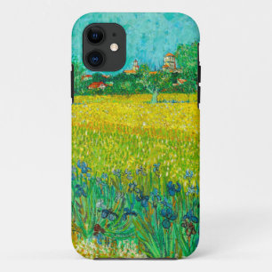 Van Gogh Field with Irises Near Arles Case-Mate iPhone Case