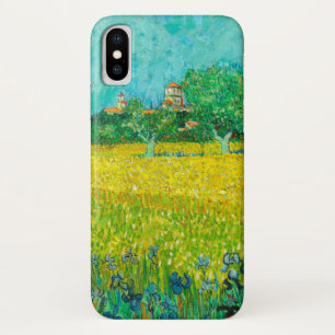 Van Gogh Field with Irises Near Arles Case-Mate iPhone Case