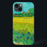 Van Gogh Field with Irises Near Arles iPhone 13 Case<br><div class="desc">iPhone Case featuring Vincent van Gogh’s oil painting Field with Irises Near Arles (1888). Beautiful blue irises decorate the golden fields in Arles,  France. A marvellous gift for lovers of Post-Impressionism and Dutch art collectors!</div>
