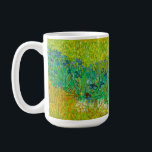 Van Gogh Field with Irises Near Arles Coffee Mug<br><div class="desc">Coffee Mug featuring Vincent van Gogh’s oil painting Field with Irises Near Arles (1888). Beautiful blue irises decorate the golden fields in Arles,  France. A marvellous gift for lovers of Post-Impressionism and Dutch art collectors!</div>