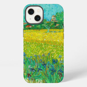 Van Gogh Field with Irises Near Arles iPhone 13 Case