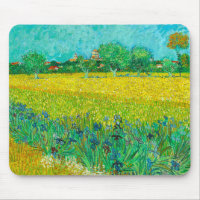 Van Gogh Field with Irises Near Arles
