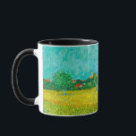 Van Gogh Field with Irises Near Arles Mug<br><div class="desc">Coffee Mug featuring Vincent van Gogh’s oil painting Field with Irises Near Arles (1888). Beautiful blue irises decorate the golden fields in Arles,  France. A marvellous gift for lovers of Post-Impressionism and Dutch art collectors!</div>