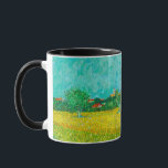 Van Gogh Field with Irises Near Arles Mug<br><div class="desc">Coffee Mug featuring Vincent van Gogh’s oil painting Field with Irises Near Arles (1888). Beautiful blue irises decorate the golden fields in Arles,  France. A marvellous gift for lovers of Post-Impressionism and Dutch art collectors!</div>