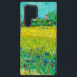 Van Gogh Field with Irises Near Arles Samsung Galaxy Case<br><div class="desc">Samsung Galaxy Case featuring Vincent van Gogh’s oil painting Field with Irises Near Arles (1888). Beautiful blue irises decorate the golden fields in Arles,  France. A marvellous gift for lovers of Post-Impressionism and Dutch art collectors!</div>