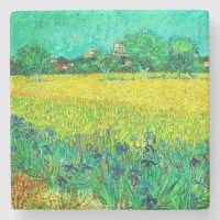 Van Gogh Field with Irises Near Arles