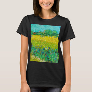 Van Gogh Field with Irises Near Arles T-Shirt