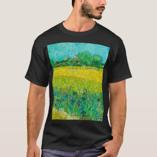 Van Gogh Field with Irises Near Arles T-Shirt