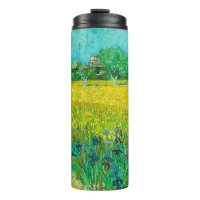 Van Gogh Field with Irises Near Arles