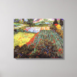 Van Gogh - Field with Poppies Canvas Print