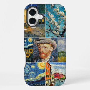 Van Gogh Fine Art Collage iPhone 16 Plus Case