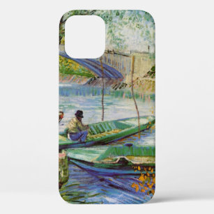 Van Gogh Fishing in the Spring, Pont de Clichy iPhone 12 Case