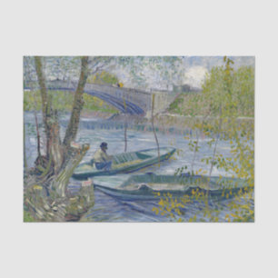 Van Gogh Fishing Spring Painting Tissue Paper