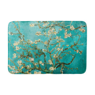Van Gogh Floral Almond Tree Bath Mat