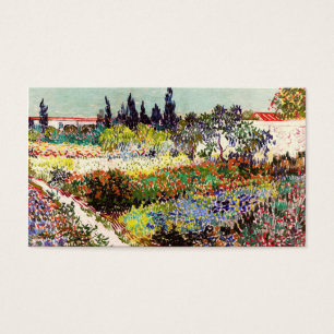 Van Gogh Flowering Garden At Arles Floral Fine Art