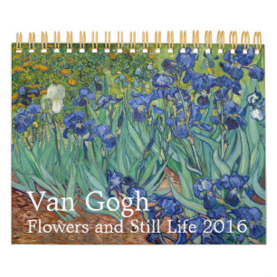 Van Gogh Flowers & Still Life 2016 Small Calendar