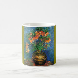 Van Gogh Fritillaries in a Copper Vase Coffee Mug
