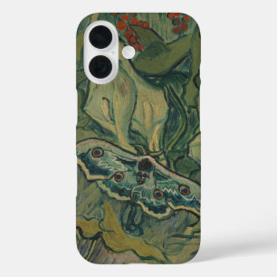 Van Gogh Giant Peacock Moth Vintage Nature ArtVan  iPhone 16 Case
